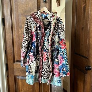 Fabulous Johnny Was Sherpa jacket😍